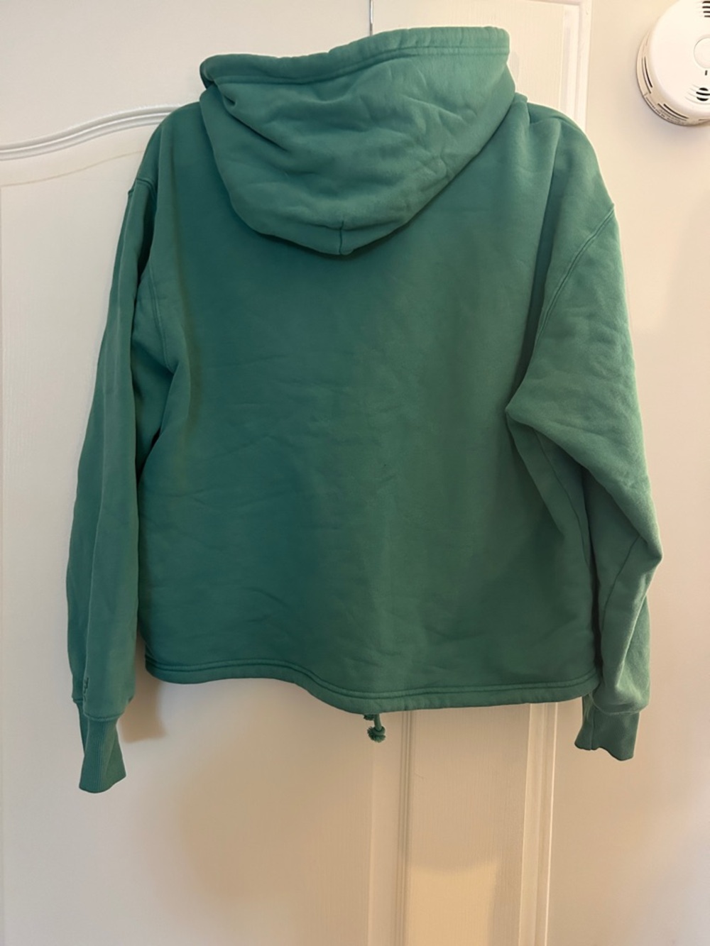 TNA Cozy Green Drawstring Hoodie - Picture 4 of 4